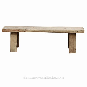 Chinese vintage country wood table natural recycled wood console table