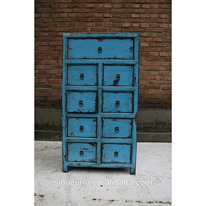 Vintage classical furniture for home antique reclaimed wood cabinet
