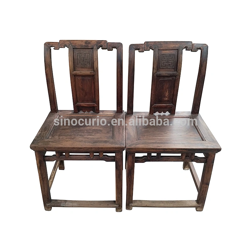 Chinese antique carved solid wood ming style armchair