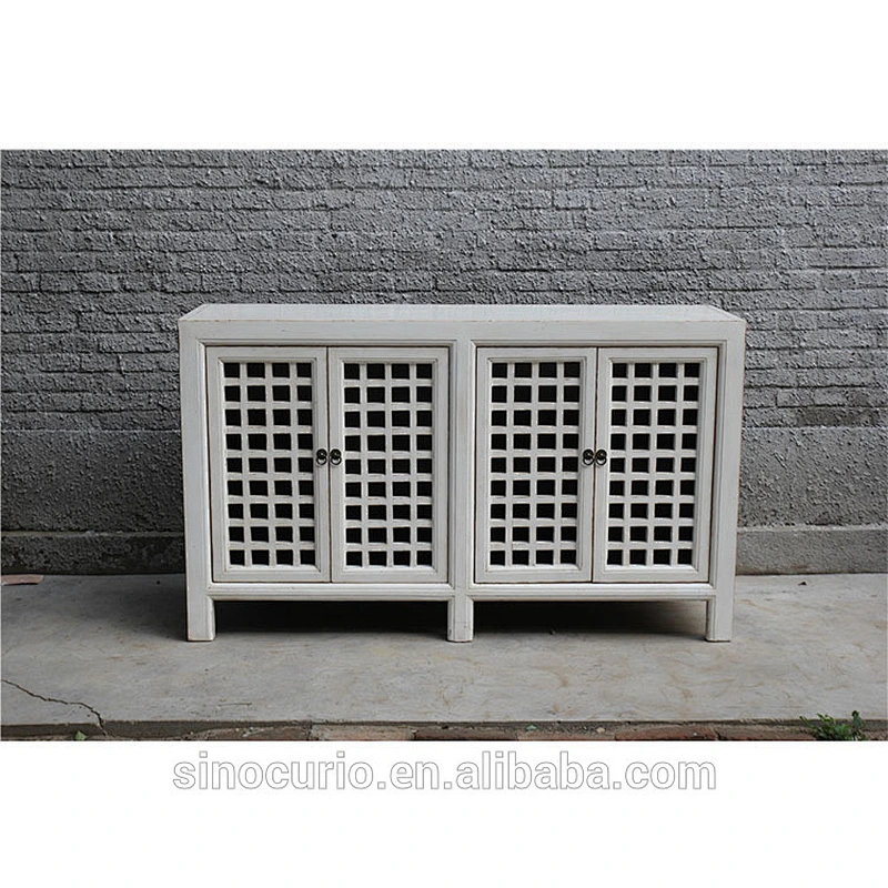 Chinese Antique Furniture/ Louver Door Cabinet
