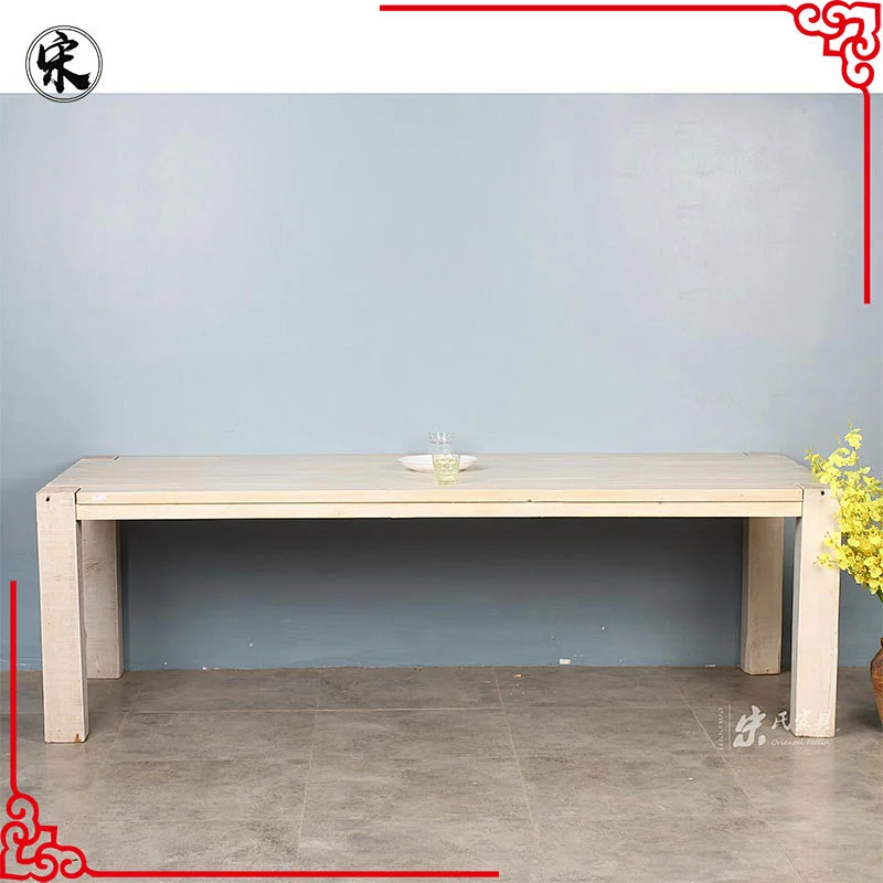 Chinese reclaimed wood dining room furniture table Beijing
