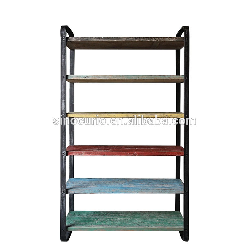 antique industrial design furniture-industrial style shelf