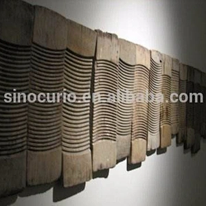 Chinese vintage wood craft for home decoration rustic clothes washing board