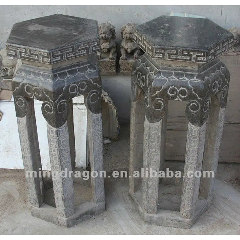 Chinese antique furniture Garden seat Stone Stool
