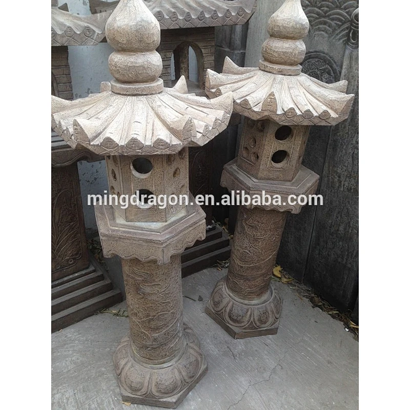 Chinese Antique garden stone lanterns