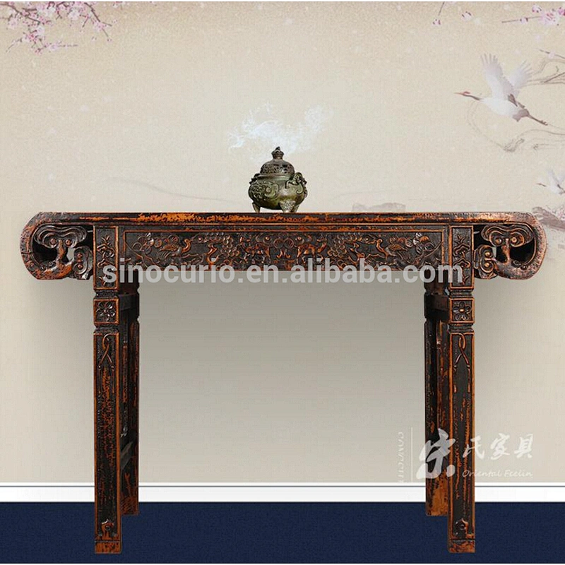 Chinese antique altar table corner table designs