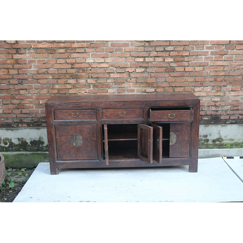 Chinese solid wood kitchen cabinet, vintage furniture