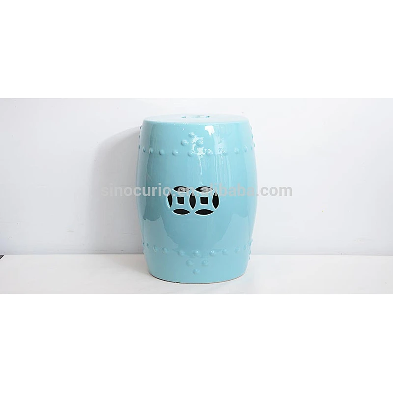 Chinese antique ceramic garden stool drum stool