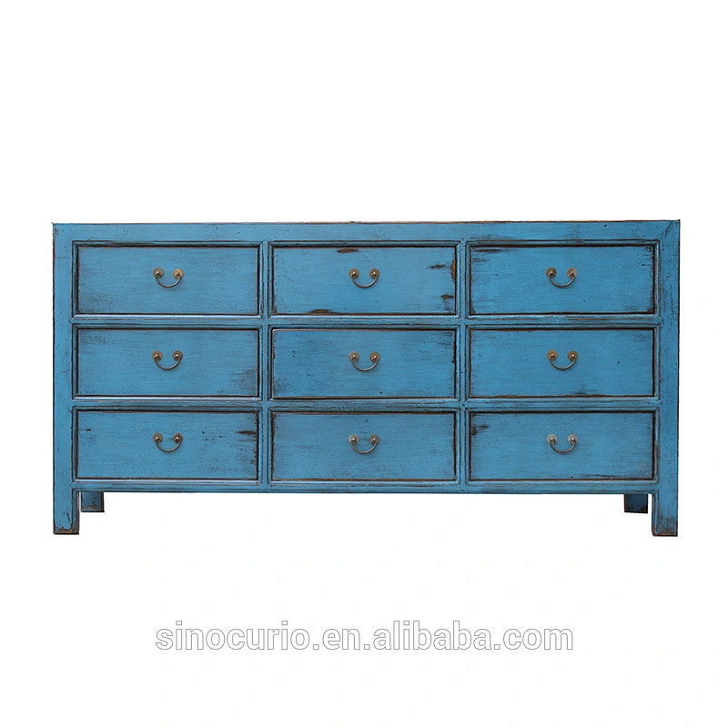 Chinese antique reproduction recycled furniture buffet sideboard table