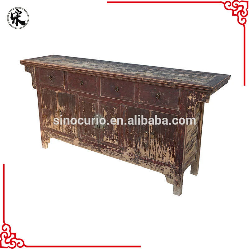 antique Shanxi cabinet vintage Chinese shabby chic furniture