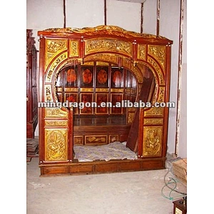 chinese antique wedding bed