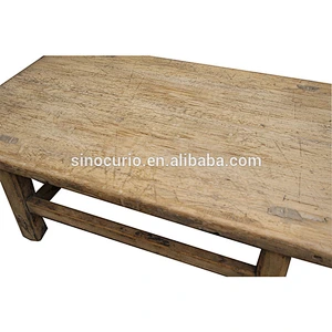 Oriental rustic reclaimed wooden wholesale coffee table