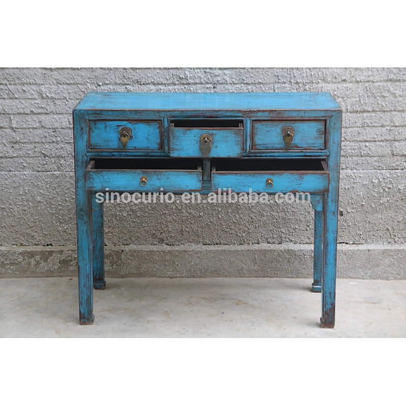 Chinese Antique Reproduction Furniture Wooden Writing Desk