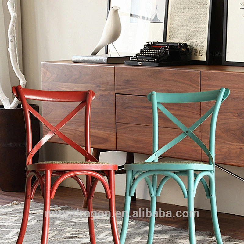 hot sale Chinese antique furniture wholesale furniture china antique wooden dining chair cross back chair