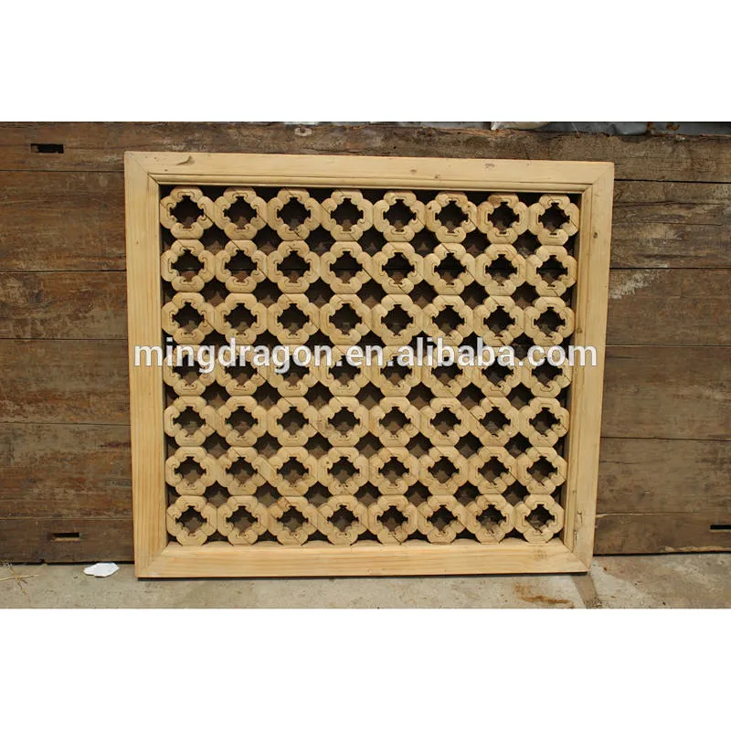 Chinese antique furniture handmade carving window