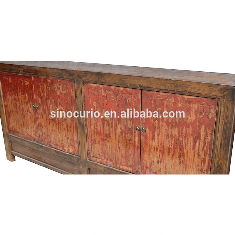 Chinese antique vintage large reclaimed cabinet dining room buffet furniture