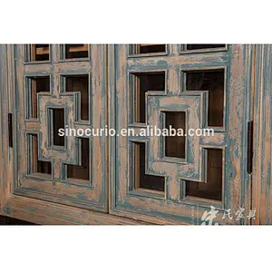 vintage Chinese industrial style recycled shelf furniture-French style cabinet Beijing 2016