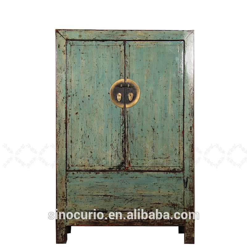 Chinese Antique Furniture Recycle Wood Armoire