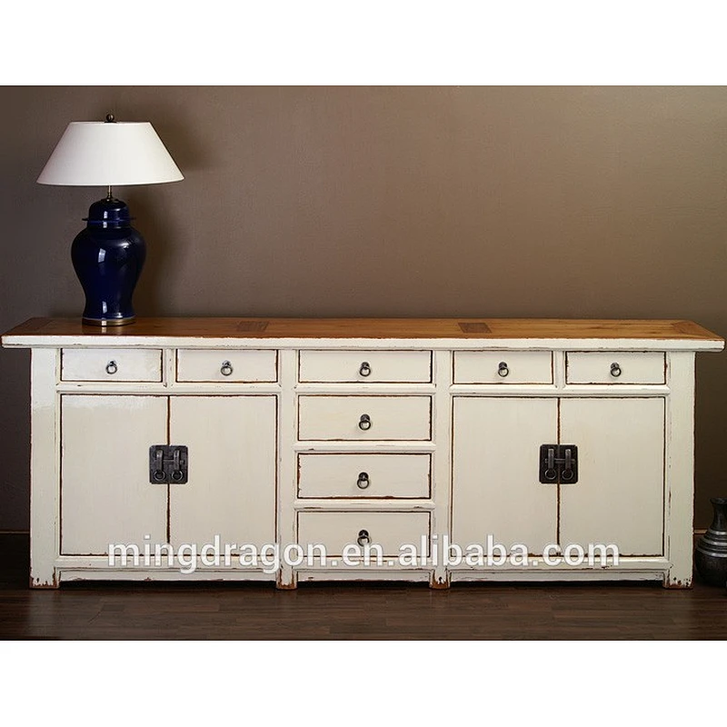 Antique Chinese furniture, living room sideboard cabinet