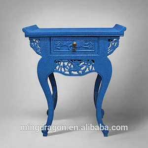 Chinese Antique Vintage Wooden Flower Stand