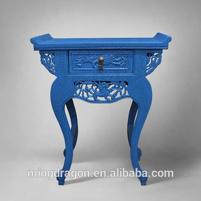 Chinese Antique Vintage Wooden Flower Stand