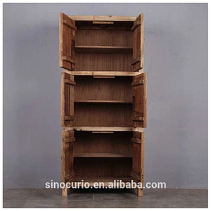 Chinese antique old timber furniture antique reproduction furniture wholesale antique natural cabinet