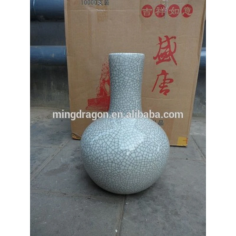 Chinese antique porcelain white vase-stoneware vase-pottery vase