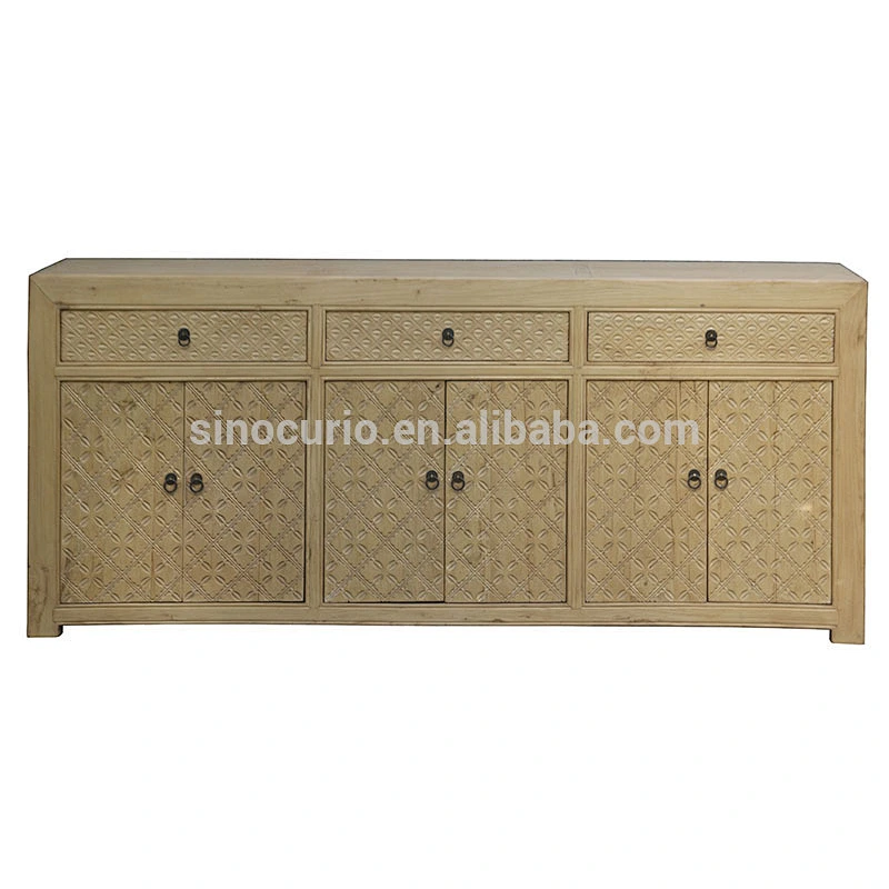 asian furniture Chinese antique natural cabinet sideboard buffet