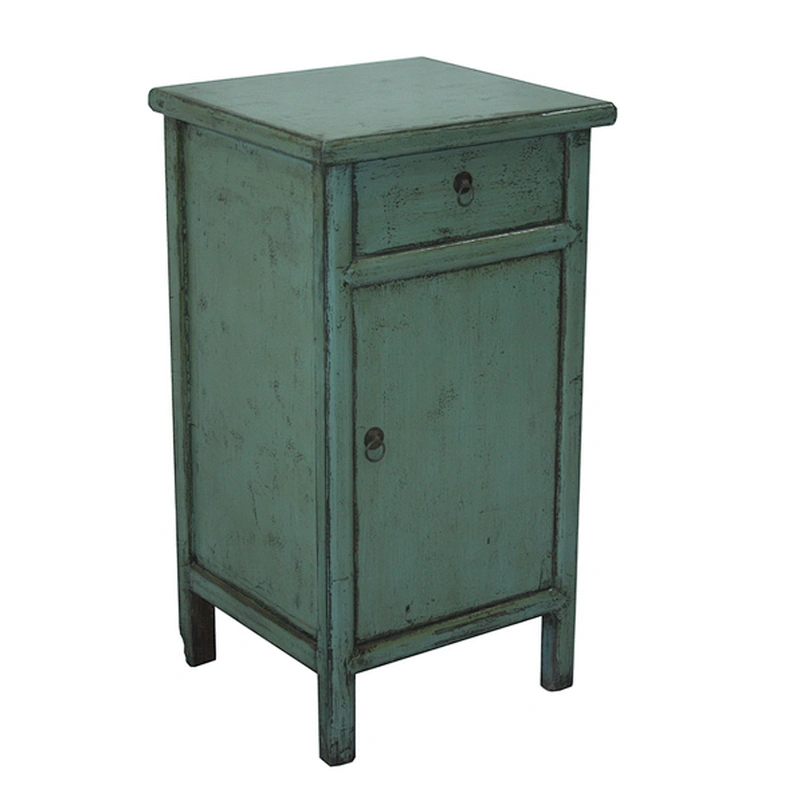 China Wooden Painted Bedside Storage Cabinet