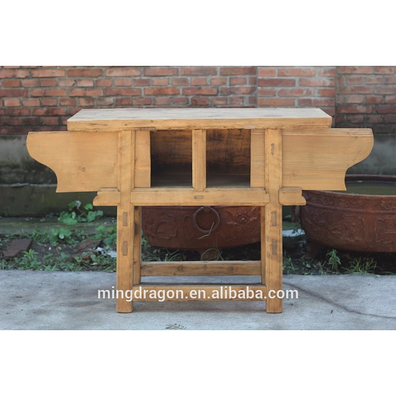 2016 Antique Natural Recycle Wood Console Tables