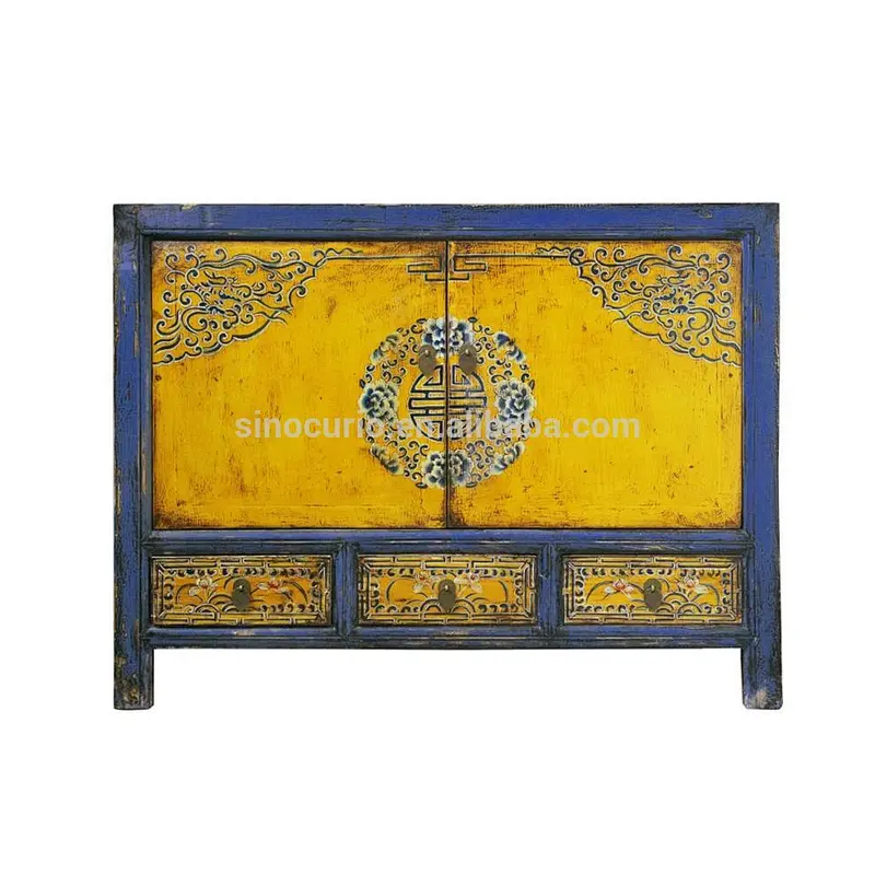 Chinese antique furniture design & decorative furniture cabinet living room