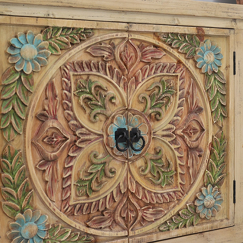 Reclaimed elm natural wood rustic furniture solid wood customized living room furniture