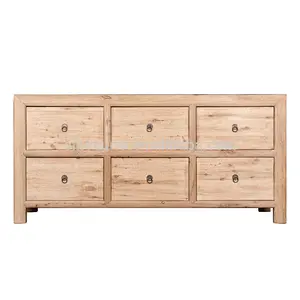 wholesale furniture china antique solid wood rustic kitchen cabinets
