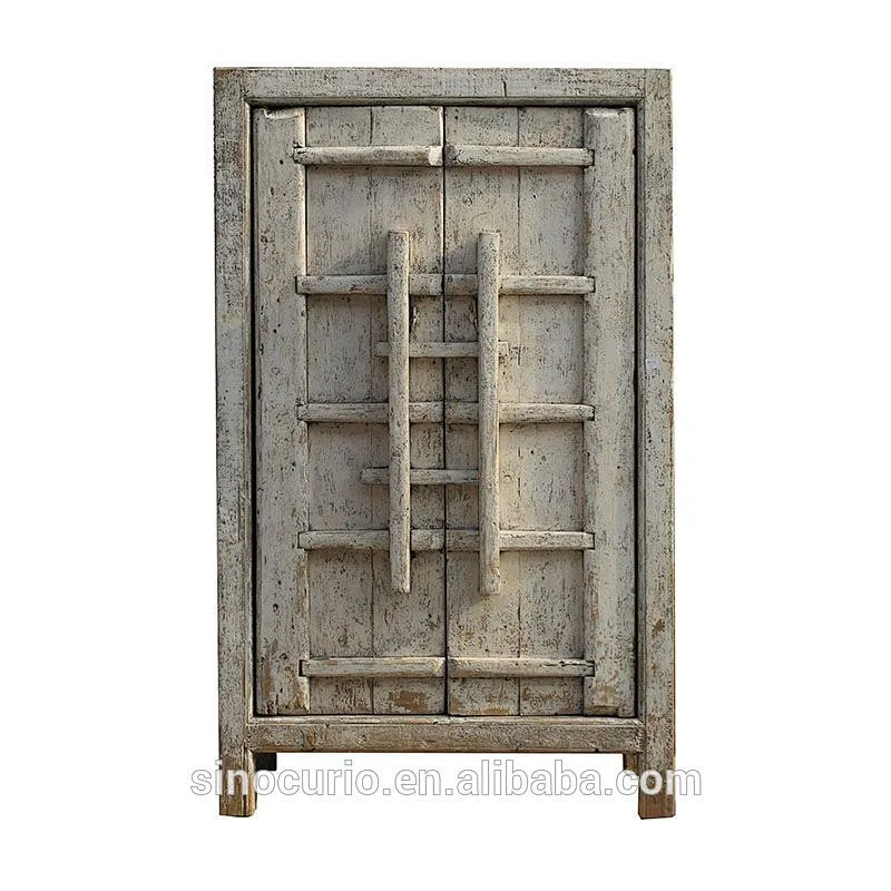 Antique Shabby Chic Furniture Wooden Cabinet
