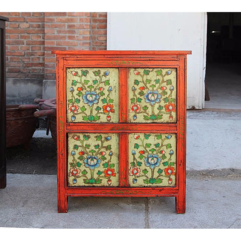 tibetan furniture, antique wooden cabinet, TV stand