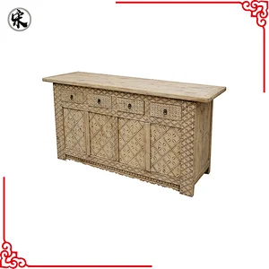 wholesale antique reproduction carved recycled wood furniture