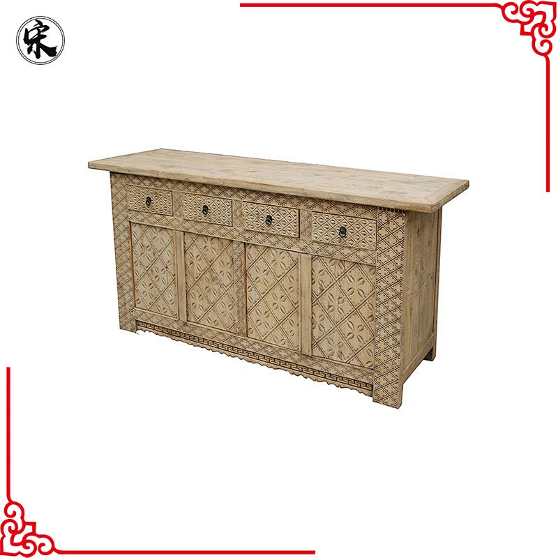 wholesale antique reproduction carved recycled wood furniture