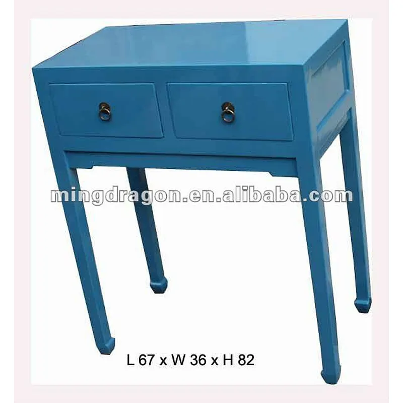 chinese reproduction blue table
