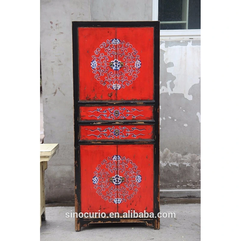 Chinese reproduction antique painting furniture