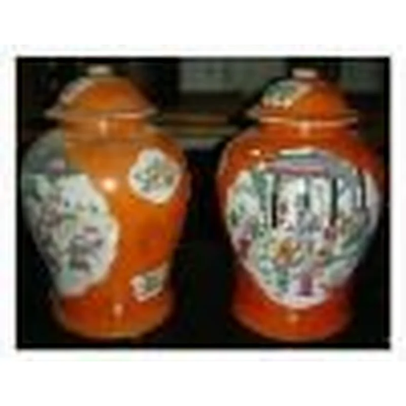 chinese antique hand painted procelain vase