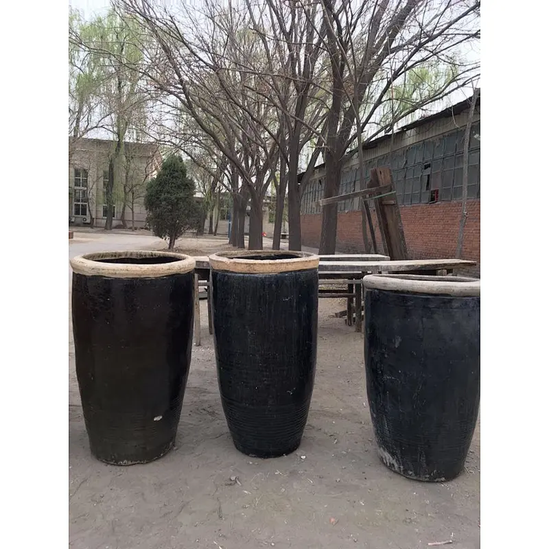 Chinese antique vintage old Shanxi  home decoration pots