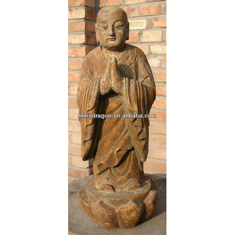 Chinese Antique Wooden Buddha Statue