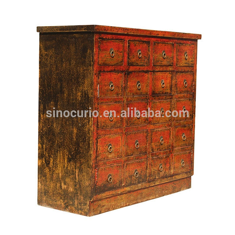 Chinese wholesale hand painted furniture recycle wood antique style furniture