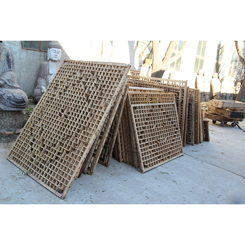 Customized chinese antique carved decorative screen