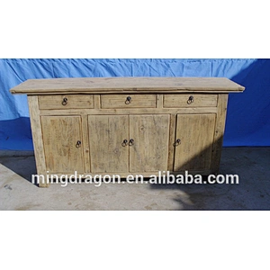 Chinese antique furniture, reproduction antique natural recycle wood cabinet