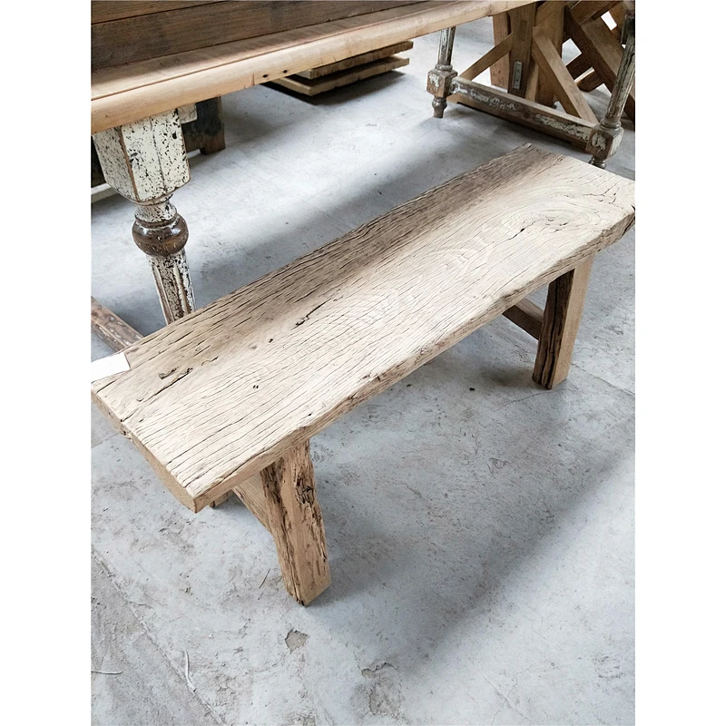Antique Chinese vintage traditional wood cheap Shandong small stool