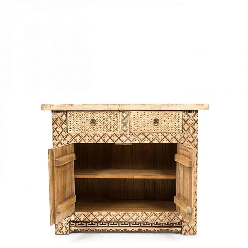 Antique hand carved furniture rustic shabby chic carved cabinet
