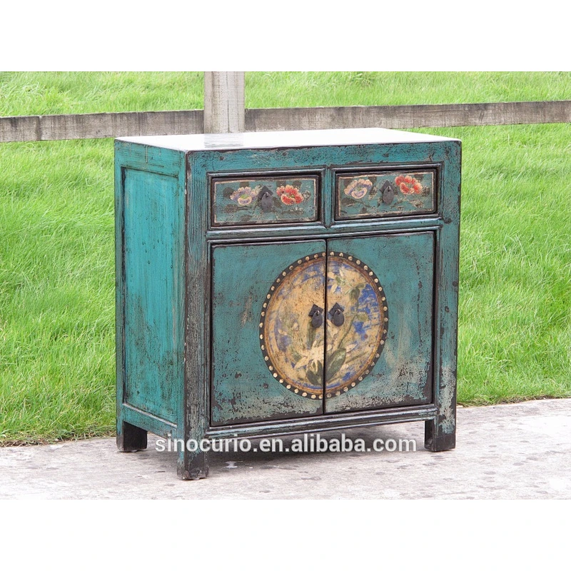 Chinese antique furniture bedside cabinet