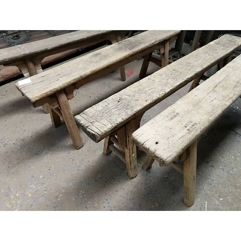 Antique Chinese vintage traditional wood cheap Shandong small stool