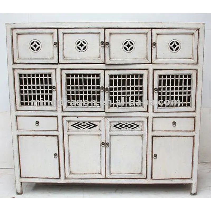 White antique Kitchen cabinet